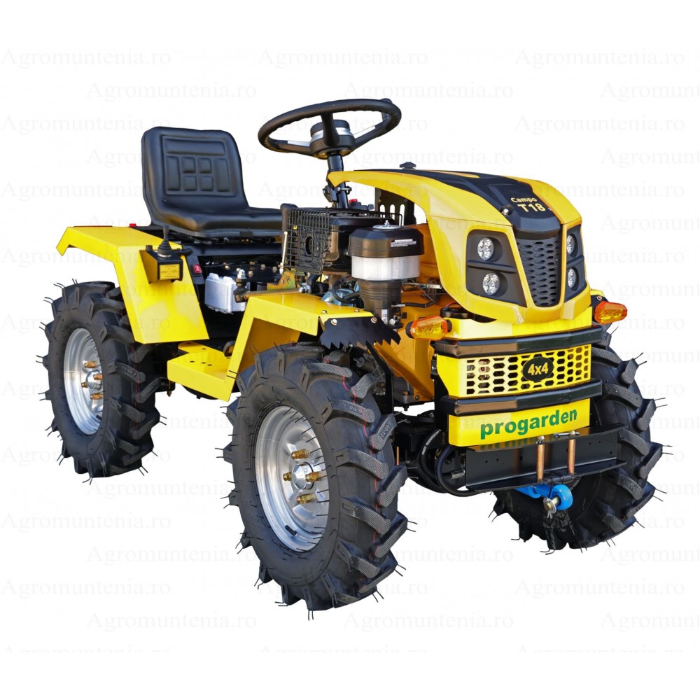 ProGARDEN Campo T18 Minitractor V25.1 4x4, 18CP - 4560000103