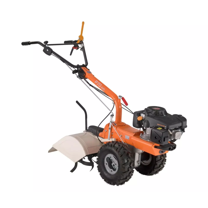 Motocultivator OMAC MV 7500, motor benzina Loncin, 4 timpi, 224 CC, 7.5 CP, 5.5 kW, roti cauciuc