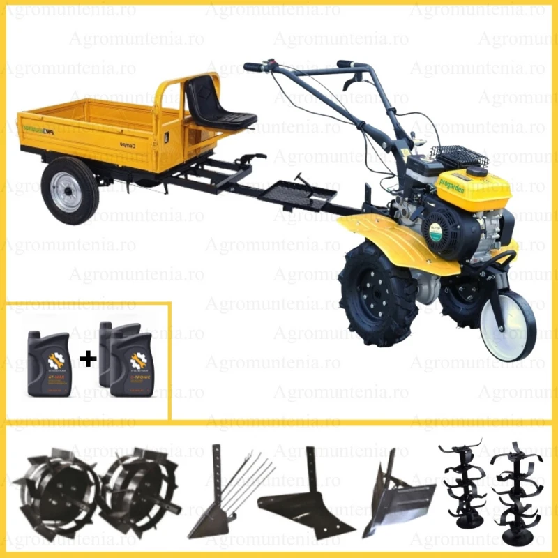 Motosapa ProGARDEN Campo 703, 7CP, 2+1 trepte, roti 4.00-8, remorca 500kg, freze, plug, roti metalice, rarita, dispozitiv de scos cartofi, ulei Motosapa ProGARDEN Campo 703, 7CP, 2+1 trepte, roti 4.00-8, remorca 500kg, freze, plug, roti metalice, rarita, dispozitiv de scos cartofi, ulei