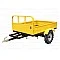 Remorca minitractor PROGARDEN RM600CT 4681000002, suporta 600 kg, 1 osie, prindere cupla, 4 prezoane, 155 kg