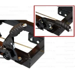 ProGARDEN Campo RM600C remorca 600kg motocultor, 1 osie, prindere bolt, roti profil agricol 6.00-12