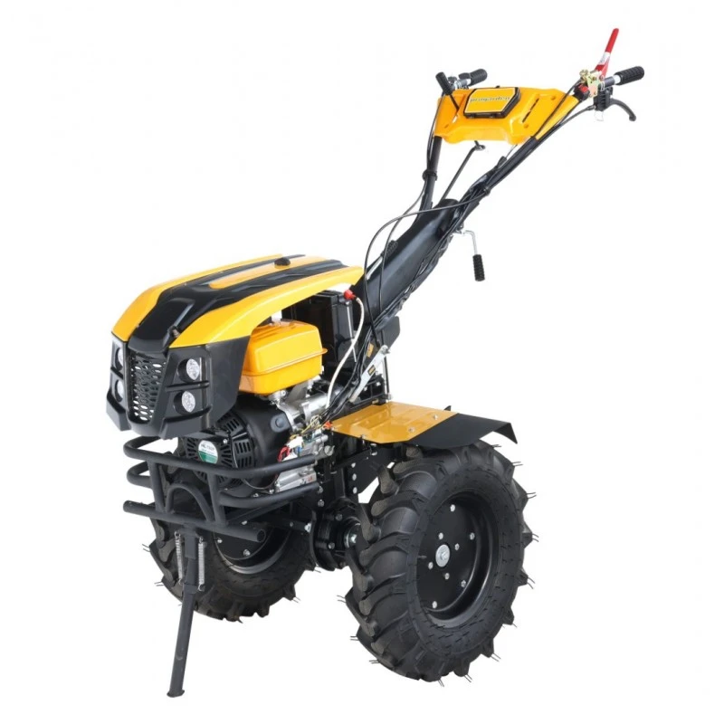 ProGARDEN Campo 1873V2 Alpine motocultor 18CP, 2+1 trepte, 3+1+1 freze, roti 6.00-12, benzina, EU V, pornire electrica, 2 prize putere