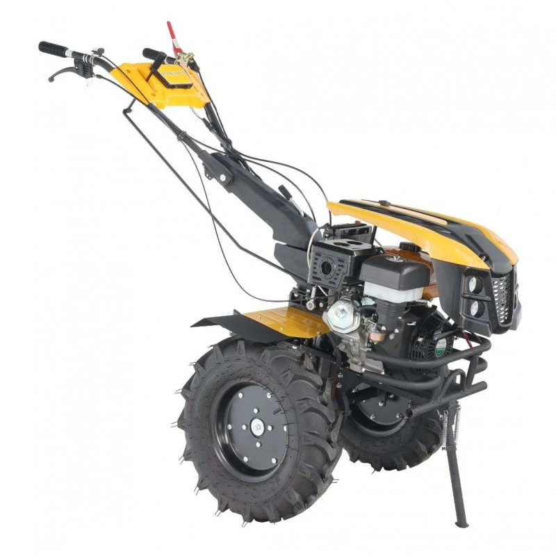 ProGARDEN Campo 1873V2 Alpine motocultor 18CP, 2+1 trepte, 3+1+1 freze, roti 6.00-12, benzina, EU V, pornire electrica, 2 prize putere