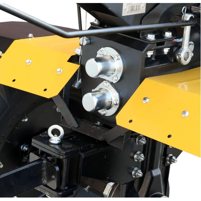 ProGARDEN Campo 1873V2 Alpine motocultor 18CP, 2+1 trepte, 3+1+1 freze, roti 6.00-12, benzina, EU V, pornire electrica, 2 prize putere