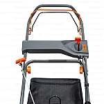Masina de tuns iarba, pe benzina, RURIS DAC 120 XLS, 4 CP, 161 CC, latime de lucru 46 cm, inaltime taiere 25-65 mm, cos colector 55 litri