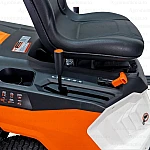 Tractor de tuns gazon RURIS RX Pilot 001m 9.5 CP, latimea de lucru 650 mm, motor loncin