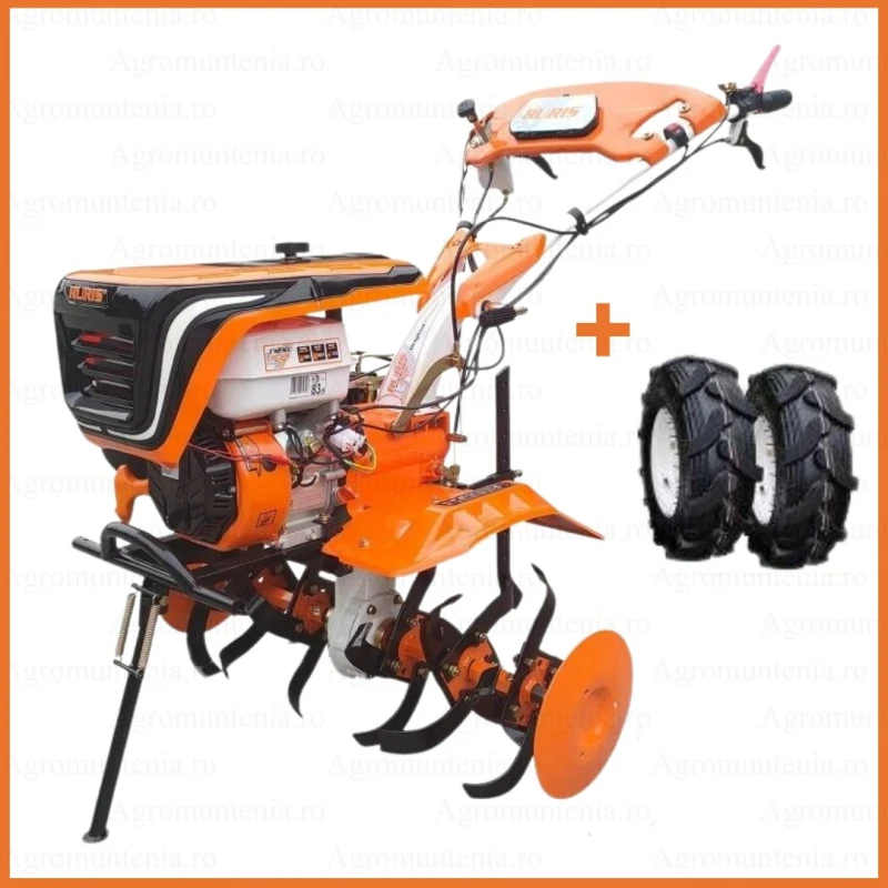 Motosapatoare Ruris 732ACC, 8.5 CP, roti cauciuc 5.00-8