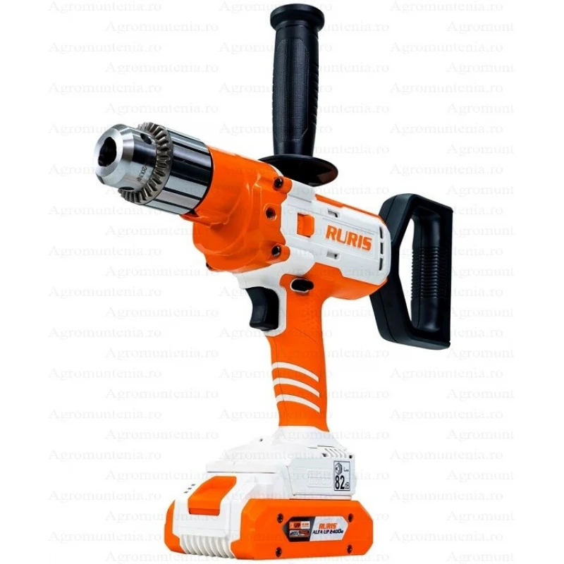 Masina de gaurit multifunctionala pe acumulator RURIS RMX1390 Power Alfa UP, 130 Nm, 2 viteze, 0-1200 rpm, mandrina 3-16 mm, 1 x acumulator 20V, 2Ah, incarcator Masina de gaurit multifunctionala pe acumulator RURIS RMX1390 Power Alfa UP, 130 Nm, 2 viteze, 0-1200 rpm, mandrina 3-16 mm, 1 x acumulator 20V, 2Ah, incarcator