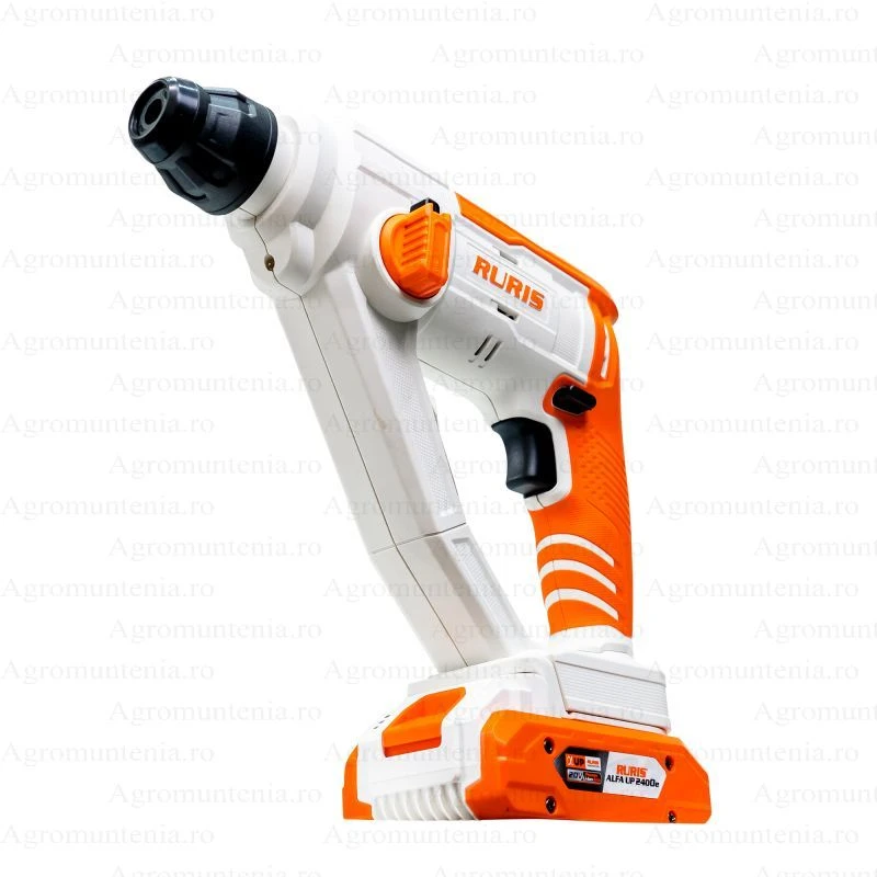 Ciocan rotopercutor pe acumulator RURIS RMX1210 1210RMX2024, 20V, SDS Plus, 900 rpm, 5100 bpm, 1.5 J, fara acumulator, fara incarcator