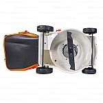 Masina de tuns iarba, pe benzina, RURIS RX200S, 2.7 CP, 99 CC, latime de lucru 42 cm, inaltime taiere 25-75 mm, cos colector 45 litri