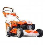 Masina de tuns iarba pe benzina, RURIS RX300S, 3.5 CP, 139 CC, latime de lucru 46 cm, inaltime taiere 25-75 mm, sac colector 65 litri
