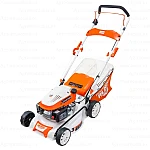 Masina de tuns iarba, pe benzina, RURIS RX200S, 2.7 CP, 99 CC, latime de lucru 42 cm, inaltime taiere 25-75 mm, cos colector 45 litri