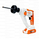 Ciocan rotopercutor pe acumulator RURIS RMX1210 1210RMX2024, 20V, SDS Plus, 900 rpm, 5100 bpm, 1.5 J, fara acumulator, fara incarcator