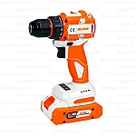 Masina de gaurit/insurubat pe acumulator RURIS RMX1260 1260RMX2024, 20V, 60 Nm, 0-450-2000 rpm, cu accesorii, fara acumulator, fara incarcator