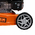 Masina de tuns gazon DAC 100XLS, 3.3 CP, 131cc, 40 cm latime de taiere, sac colector 45L, motor 4 timpi Ducar, pornire manuala, carcasa metalica