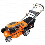 Masina de tuns iarba, pe benzina, RURIS DAC 120 XLS, 4 CP, 161 CC, latime de lucru 46 cm, inaltime taiere 25-65 mm, cos colector 55 litri