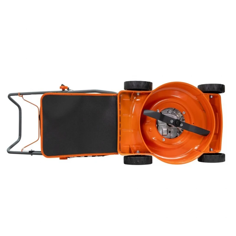Masina de tuns gazon DAC 100XLS, 3.3 CP, 131cc, 40 cm latime de taiere, sac colector 45L, motor 4 timpi Ducar, pornire manuala, carcasa metalica