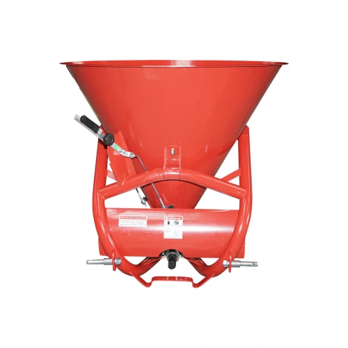 Utilaj de imprastiat ingrasaminte 385 Kg cu cardan sararita cu reglaj, tractor 