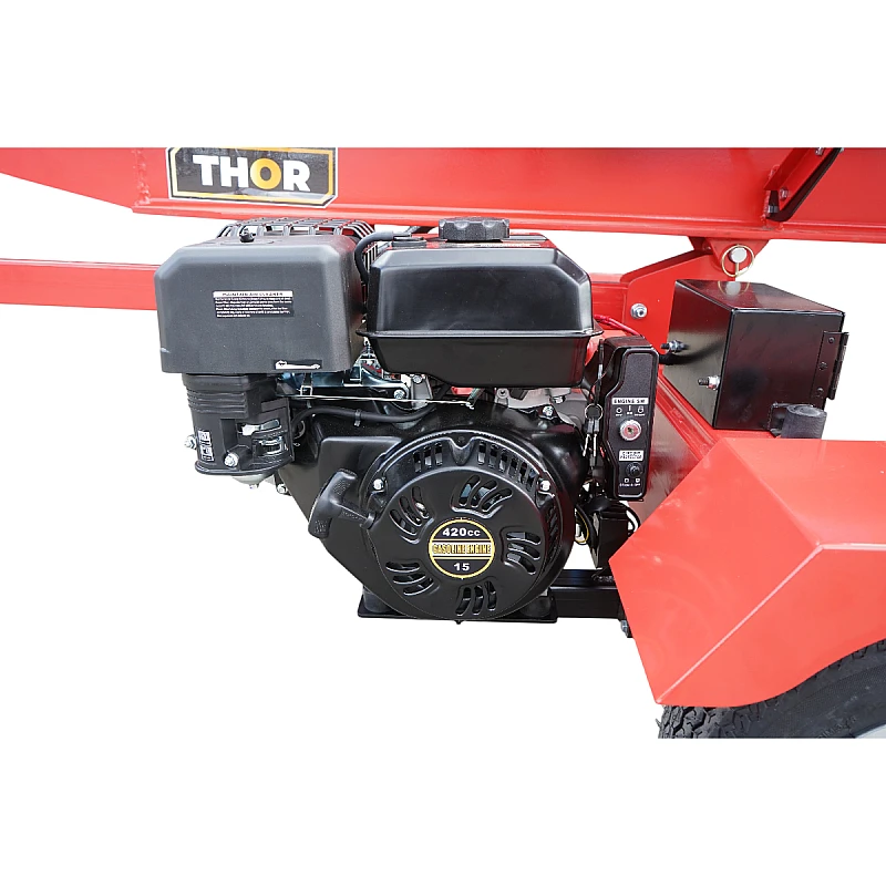 Despicator lemne 40T vertical/orizontal, motor benzina 15CP 420cc, grosime maxima 630mm, pornire electrica/manuala THOR