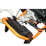 Aparat de spalat cu presiune pe benzina 7CP, 220 Bar, debit 510l/H cu furtun si pistol Thor