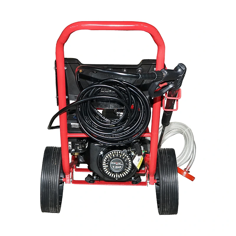 Aparat de spalat cu presiune pe benzina 7CP, 220 Bar, debit 510l/H cu furtun si pistol Breckner Germany