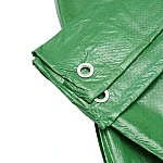 Prelata cu ochiuri de prindere 100g/m2 verde 2x3m