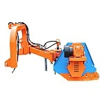 Tocatoare BCR140 cu prindere laterala, latime de lucru 1380mm potrivita pentru tractor 40-70CP 495Kg Breckner Germany