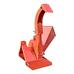 Tocator crengi cu angrenare priza putere tractor PTO putere necesara 18-50CP grosime maxima bustean 100mm, buncar 400x420x600mm Breckner Germany