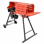 Despicator lemne orizontal 7T 230V 2kW cu suport inaltime si protectie Breckner Germany