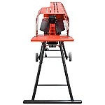 Despicator lemne orizontal 7T 230V 2kW cu suport inaltime si protectie Breckner Germany