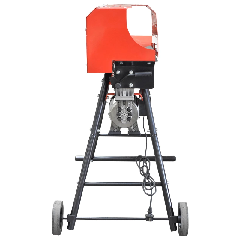 Despicator lemne orizontal 7T 230V 2kW cu suport inaltime si protectie Breckner Germany