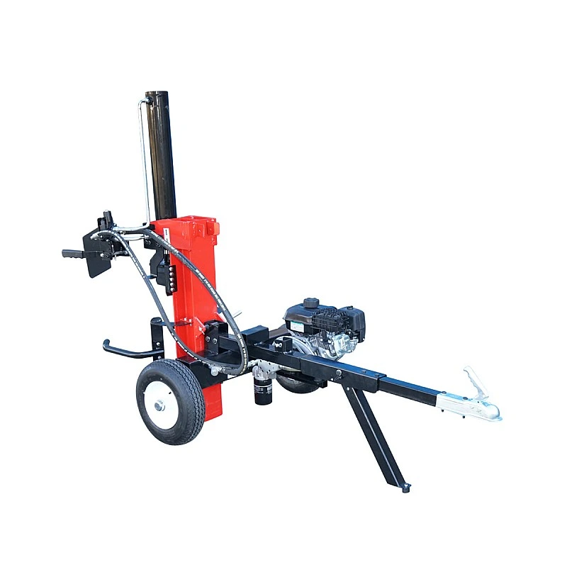 Despicator lemne vertical cu motor pe benzina 196CC, putere despicare 22T, bustean 610x400mm Breckner Germany