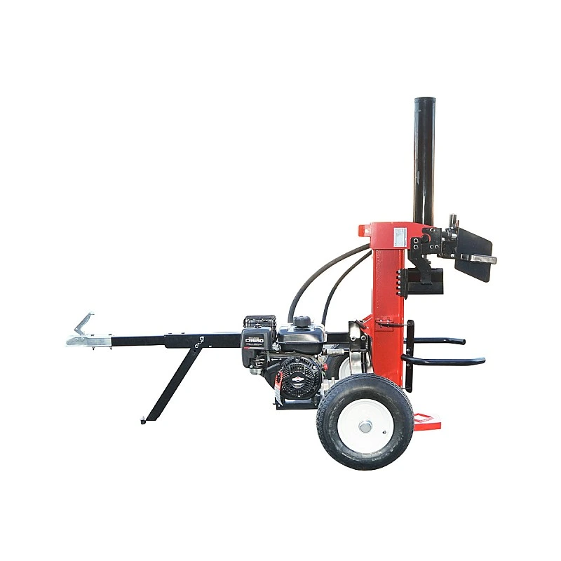 Despicator lemne vertical cu motor pe benzina 196CC, putere despicare 22T, bustean 610x400mm Breckner Germany