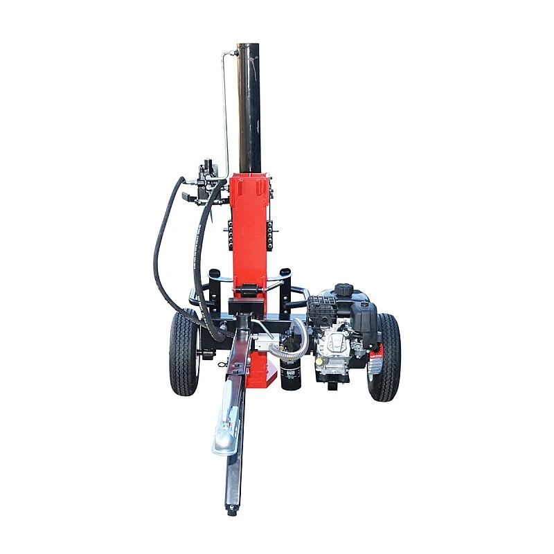 Despicator lemne vertical cu motor pe benzina 196CC, putere despicare 22T, bustean 610x400mm Breckner Germany