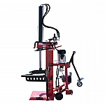 Despicator de busteni vertical trifazat si actionare tractor breckner, 5500 w pres 20 tone lungime bustean 100 cm gros 50 cm