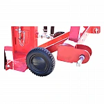 Despicator de busteni vertical trifazat si actionare tractor breckner, 5500 w pres 20 tone lungime bustean 100 cm gros 50 cm