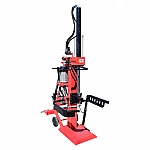 Despicator de busteni vertical trifazat si actionare tractor breckner, 5500 w pres 20 tone lungime bustean 100 cm gros 50 cm