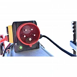 Despicator de busteni vertical trifazat si actionare tractor breckner, 5500 w pres 20 tone lungime bustean 100 cm gros 50 cm