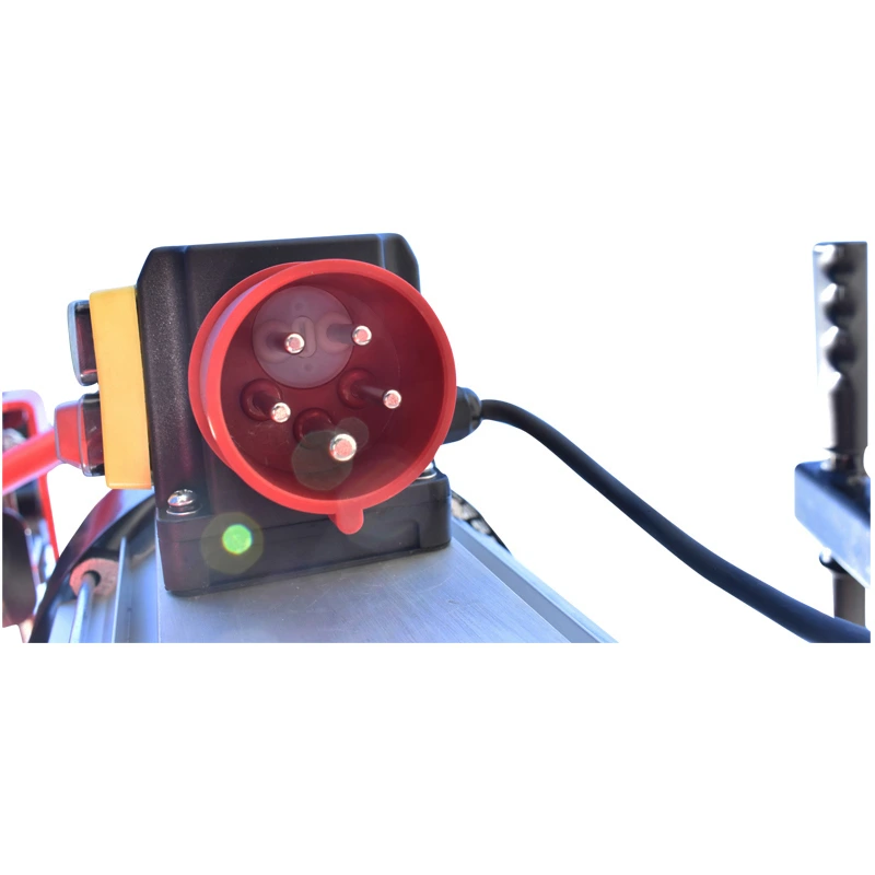 Despicator de busteni vertical trifazat si actionare tractor breckner, 5500 w pres 20 tone lungime bustean 100 cm gros 50 cm