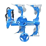 Plug agricol cu 2 trupite reversibil hidraulic, cormane pline Konig Traktoren