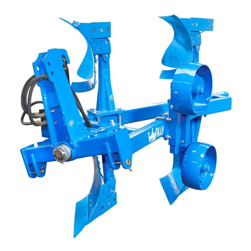 Plug agricol cu 2 trupite si cormane pline reversibil hidraulic Konig Traktoren