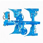 Plug agricol cu 2 trupite si cormane crestate reversibil hidraulic Konig Traktoren