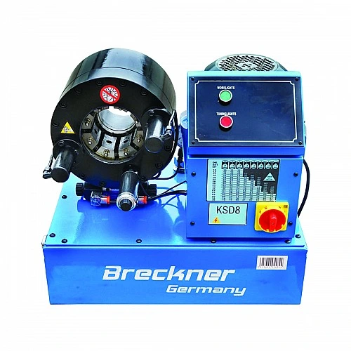 Masina de sertizat furtunuri hidraulice fi6-51mm 220V 3kW cu schimbare rapida Breckner Germany