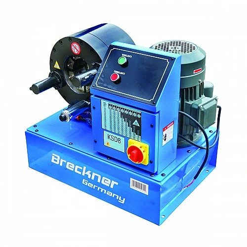 Masina de sertizat furtunuri hidraulice fi6-51mm 220V 3kW cu schimbare rapida Breckner Germany