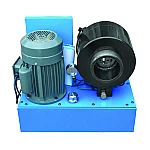 Masina de sertizat furtunuri hidraulice fi6-51mm 220V 3kW cu schimbare rapida Breckner Germany