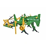 Scarificator cu 3 degete si 2 tamburi cu pinteni