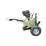 Tocatoare resturi vegetale tractabila ATV120 cu motor 15CP, latime de lucru 120cm