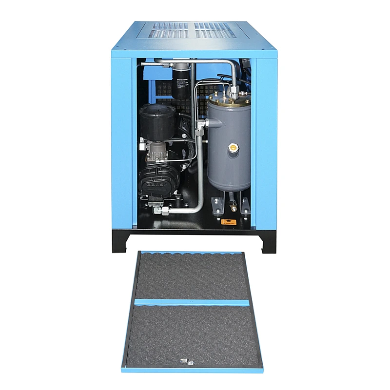 Compresor cu surub 11KW/ 15CP, 1.5mc/min cu uscator Breckner Germany