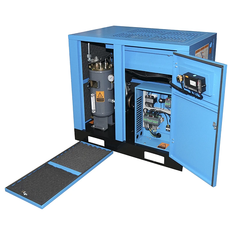 Compresor cu surub 11KW/ 15CP, 1.5mc/min cu uscator Breckner Germany