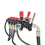 Erbicidator cu bazin 1000L, latime de lucru 14m, 30 stropitoare triple, cardan inclus THOR